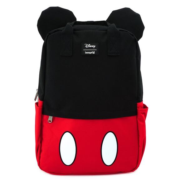 NWT Loungefly Disney Mickey Mouse Character Cosplay Red Black White Backpack